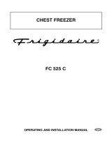 Frigidaire FC525C User manual