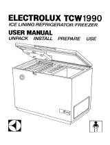 Electrolux TCW1990 User manual