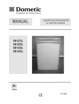 Dometic RM6275L User manual