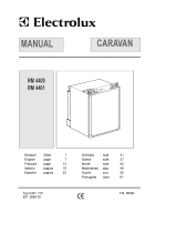 Dometic RM 4401 User manual