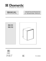 Dometic RM2193 User manual