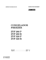 Zanussi ZVF320R User manual