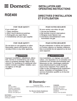 Dometic RGE400 User manual