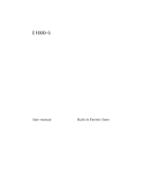 Aeg-Electrolux E1000-5-M User manual