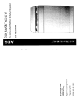 AEG FAV60750VI User manual