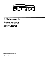 AEG JKE4034 User manual
