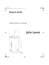 John Lewis EWA6000JL User manual