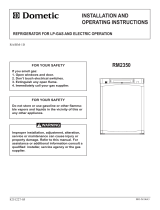 Dometic RM2350 User manual