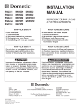 Dometic DM2662 User manual