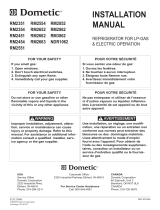 Dometic RM2454 User manual