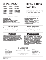 Dometic DM3862 User manual