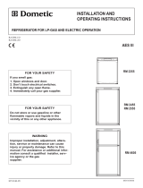 Dometic RM2555 User manual
