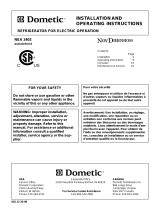 Dometic NEA1402 User manual