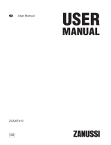 Zanussi ZGG67412XA User manual