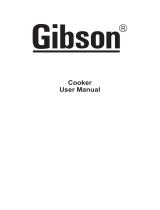 Gibson GCK95206XA User manual