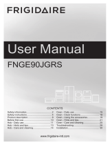 Frigidaire FNGC90JSRS User manual