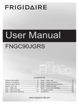 Frigidaire FNGC90JGRS User manual