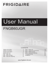 Frigidaire FNGB60JGRS User manual