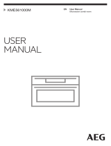 AEG KME561000M User manual