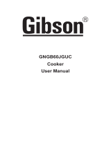Gibson GNGB60JGUC User manual