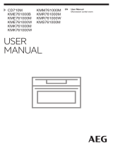 AEG KME761000W User manual