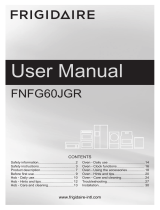 Frigidaire FNFG60JGRS User manual
