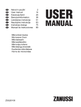 Zanussi ZSG20100 User manual