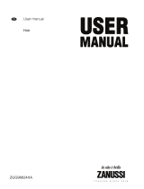 Zanussi ZGG96624XA User manual