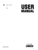 Zanussi ZGO96524BA User manual
