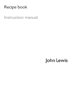 John Lewis JLBIOS612 Recipe book