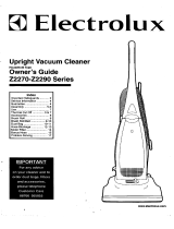 Electrolux Z2274 User manual