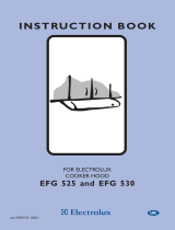 Electrolux EFG 525 User manual