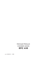 Electrolux EFC630X User manual