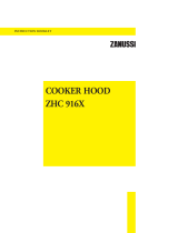 Zanussi ZHC916X User manual