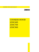 Zanussi ZHC905X/GB User manual