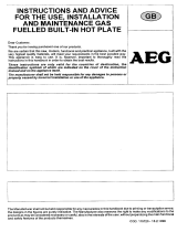 AEG 31213GW User manual