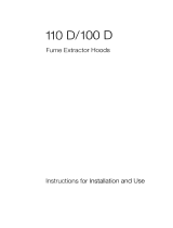 AEG 110Dw User manual