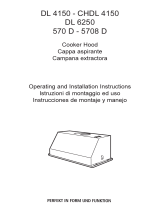 Electrolux Ventilation Hood 570 D User manual