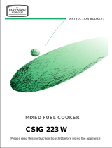 AEG CSIG 223 W User manual