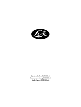 Electrolux LUX1 User manual