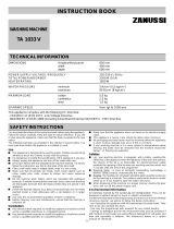 Zanussi TA1033V User manual