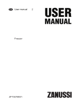 Zanussi ZFT307MW1 User manual
