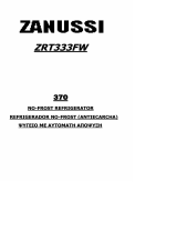 Zanussi ZRT333FW User manual