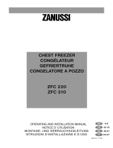 Zanussi ZFC310 User manual