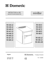 Dometic RH461LDG User manual