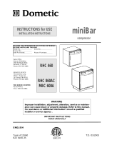 Dometic RM7271 User manual