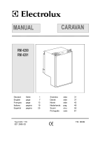 Dometic RM4291 User manual