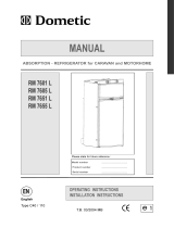 Dometic RM 7600L User manual