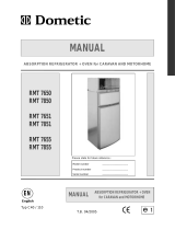 Dometic RMT7850L User manual