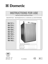 Dometic RM7401 User manual